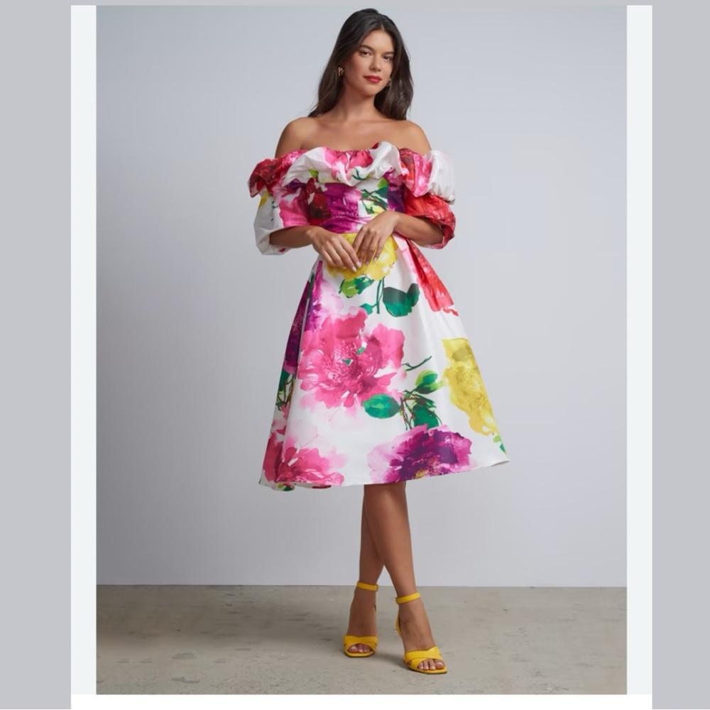 NWT NY and Company Dress floral size 12
